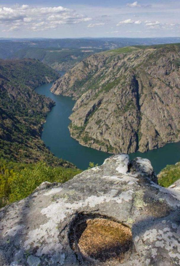 Casita junto al Río en un entorno natural Monforte De Lemos Exterior foto